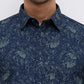 Parx Blue Casual Shirt
