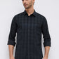Parx Green Casual Shirt