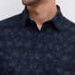 Parx Blue Casual Shirt