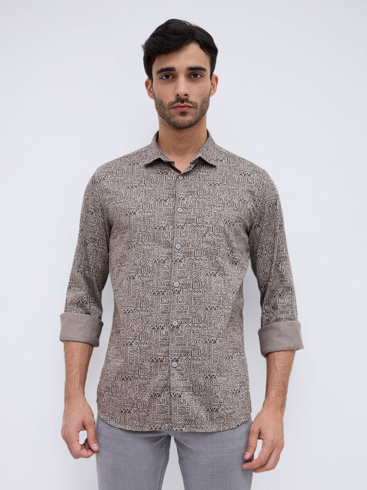 Parx Fawn Casual Shirt