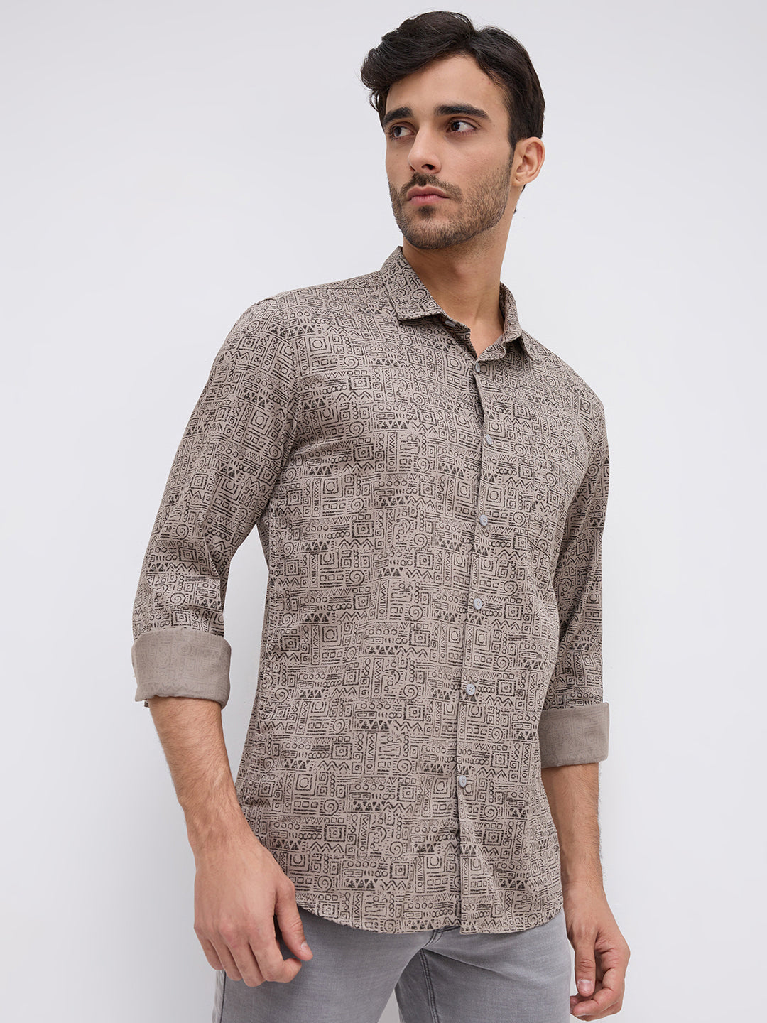 Parx Fawn Casual Shirt