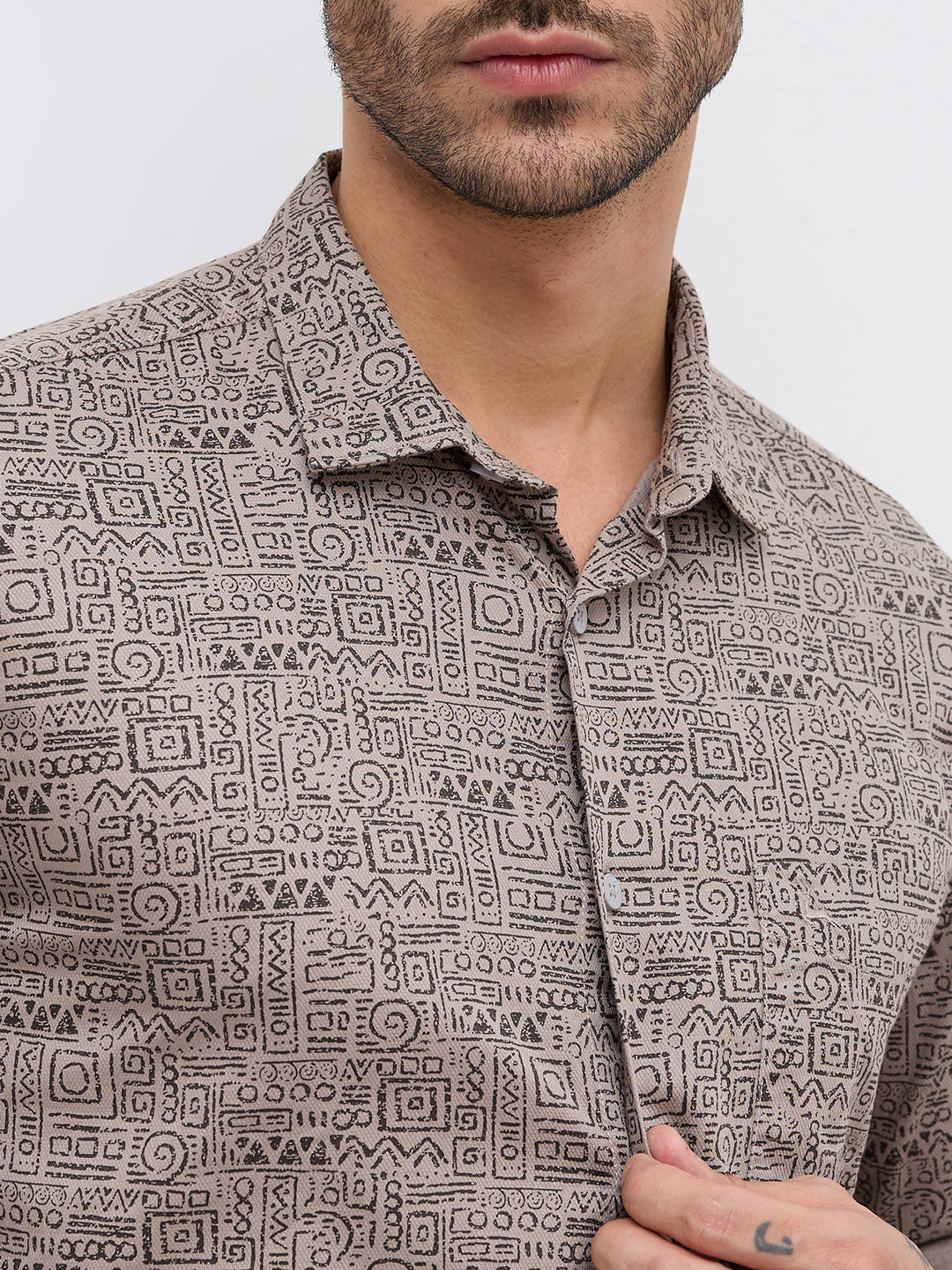 Parx Fawn Casual Shirt