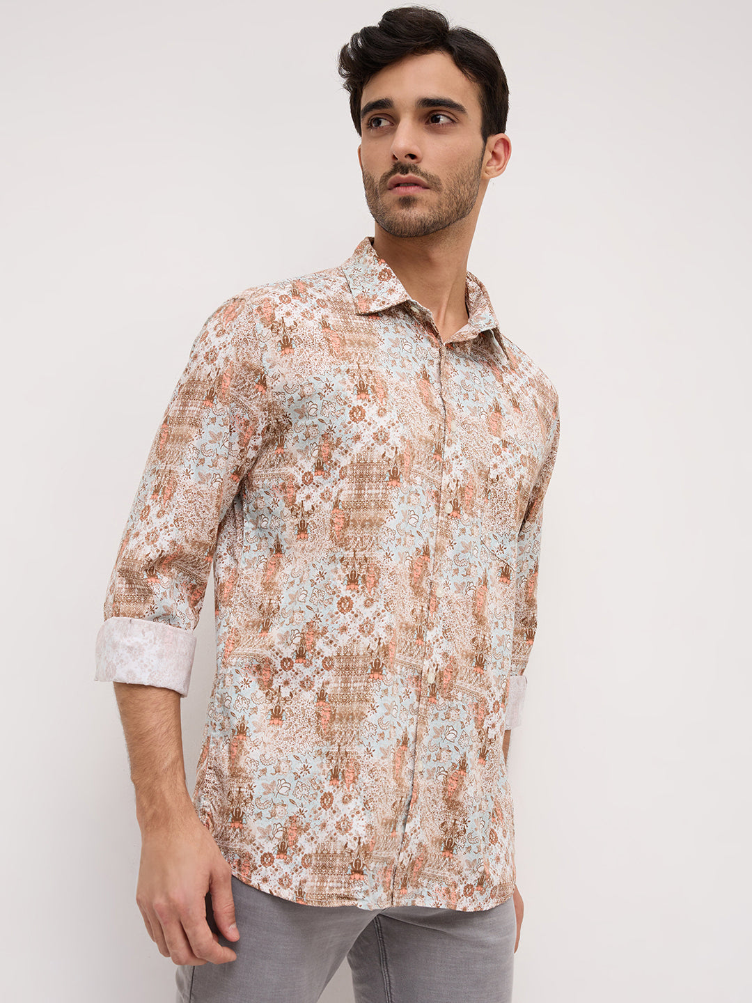 Parx Fawn Casual Shirt