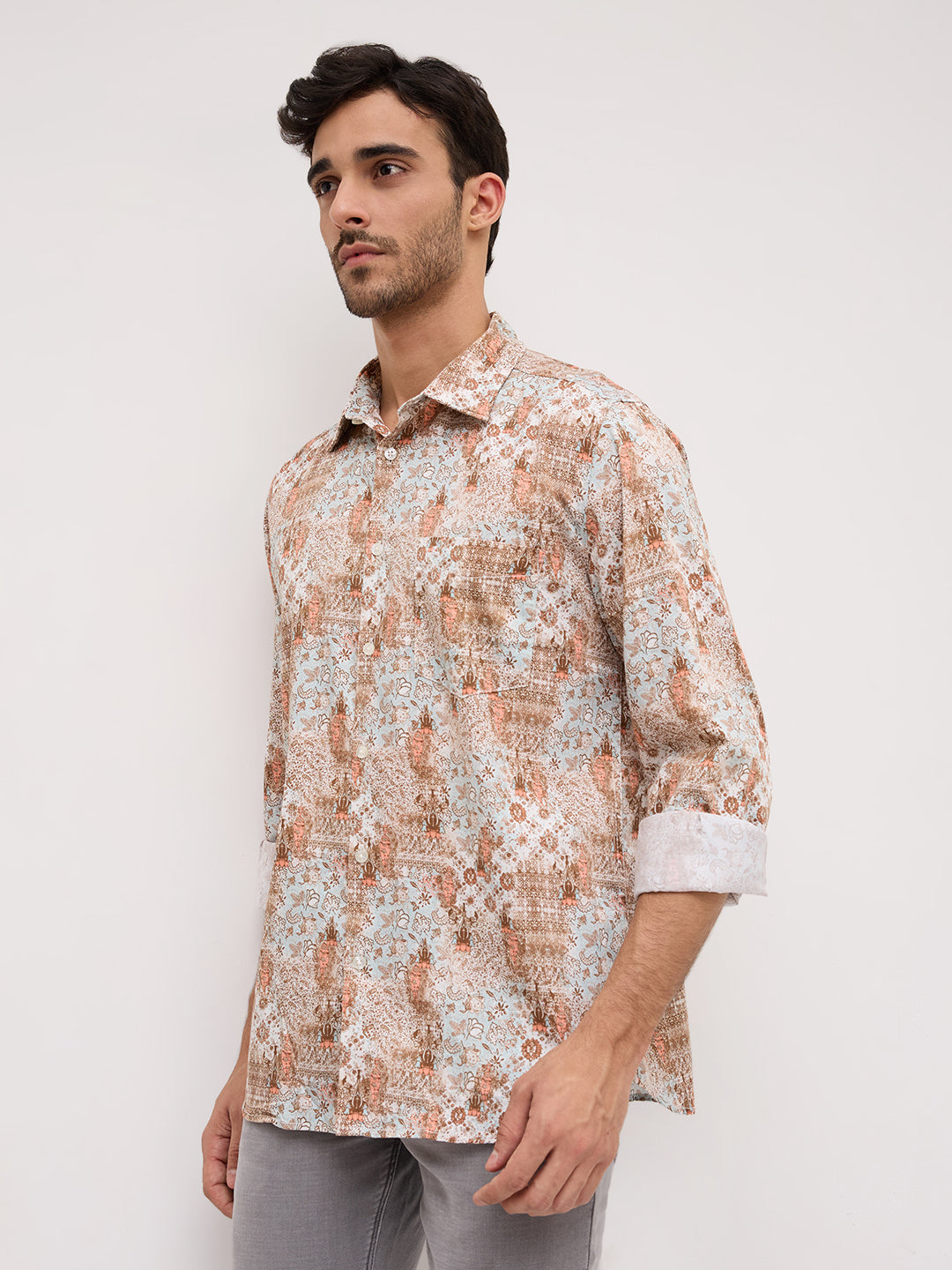 Parx Fawn Casual Shirt