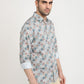 Parx Blue Casual Shirt