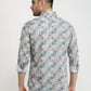 Parx Blue Casual Shirt
