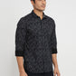 Parx Blue Casual Shirt