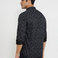 Parx Blue Casual Shirt