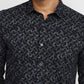 Parx Blue Casual Shirt