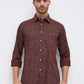 Parx Brown Casual Shirt