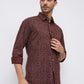Parx Brown Casual Shirt
