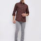 Parx Brown Casual Shirt