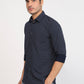 Parx Blue Casual Shirt