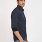 Parx Blue Casual Shirt