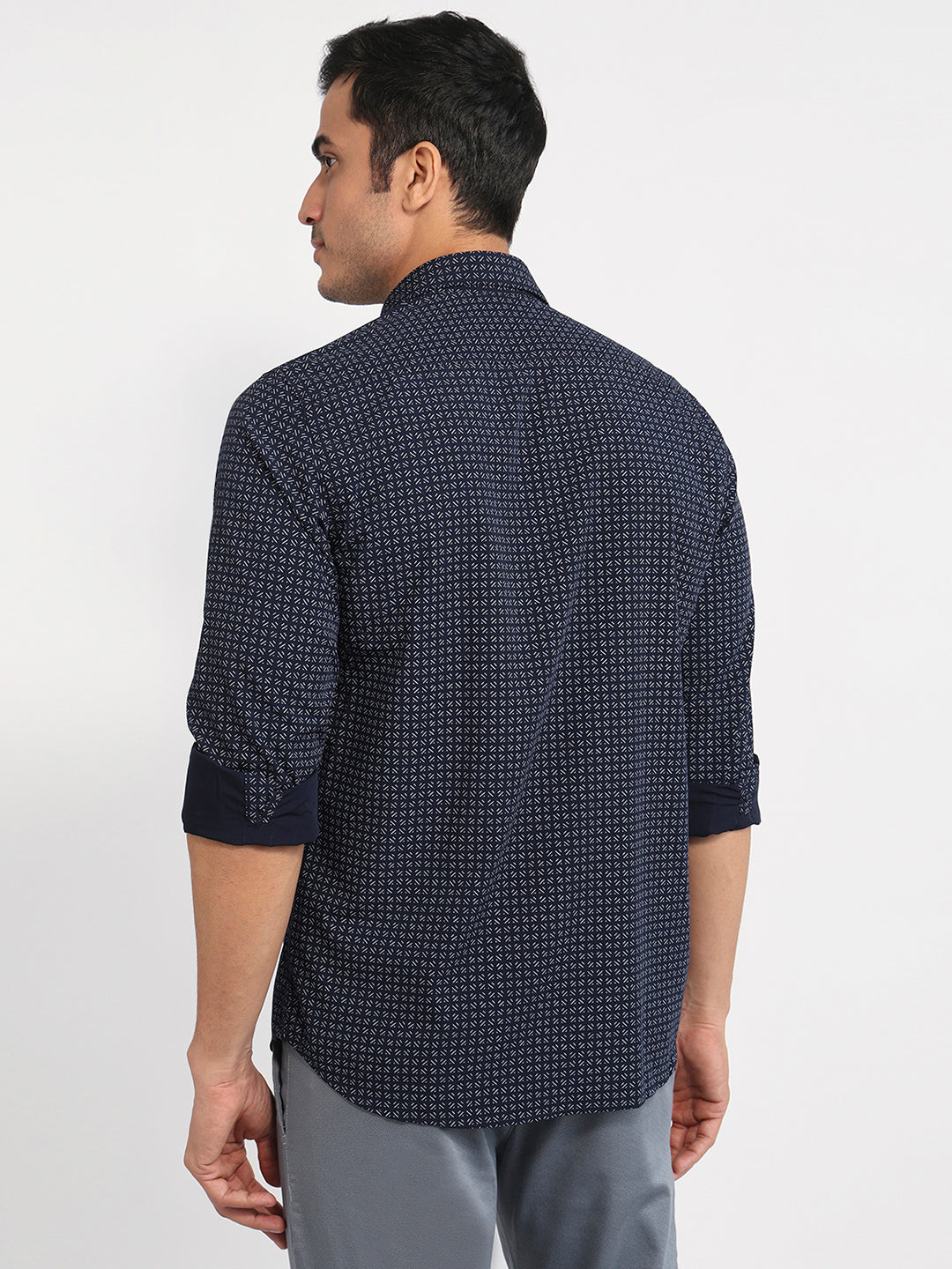 Parx Blue Casual Shirt