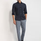 Parx Blue Casual Shirt