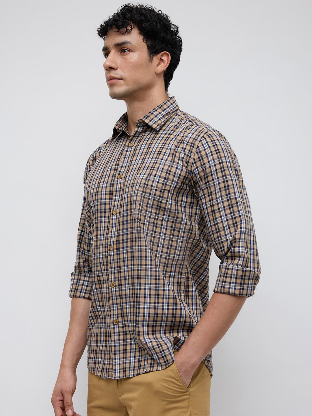 Parx Brown Shirt 