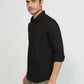 Parx Black Casual Shirt