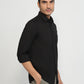Parx Black Casual Shirt