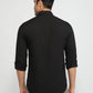 Parx Black Casual Shirt
