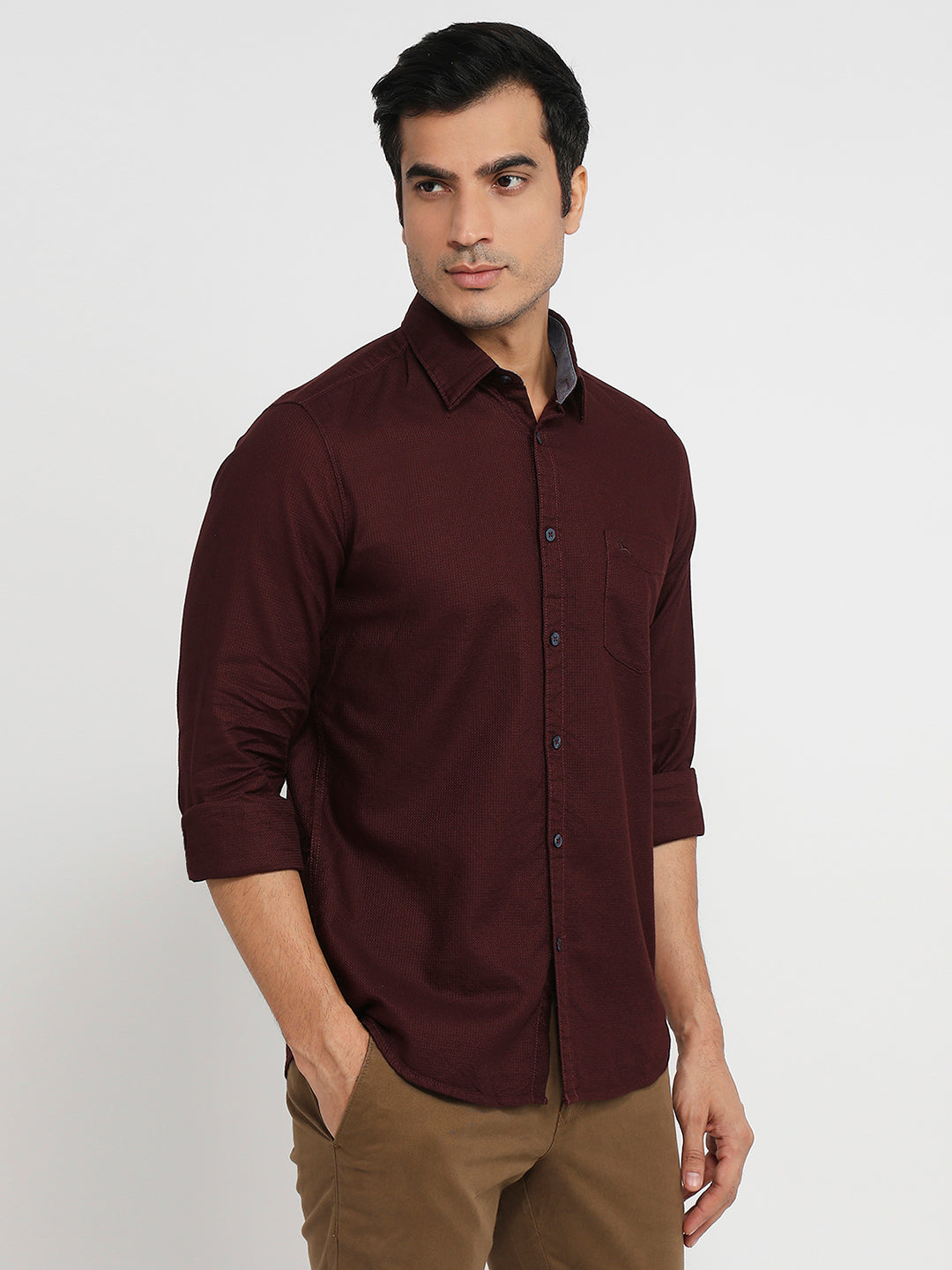 Parx Red Casual Shirt