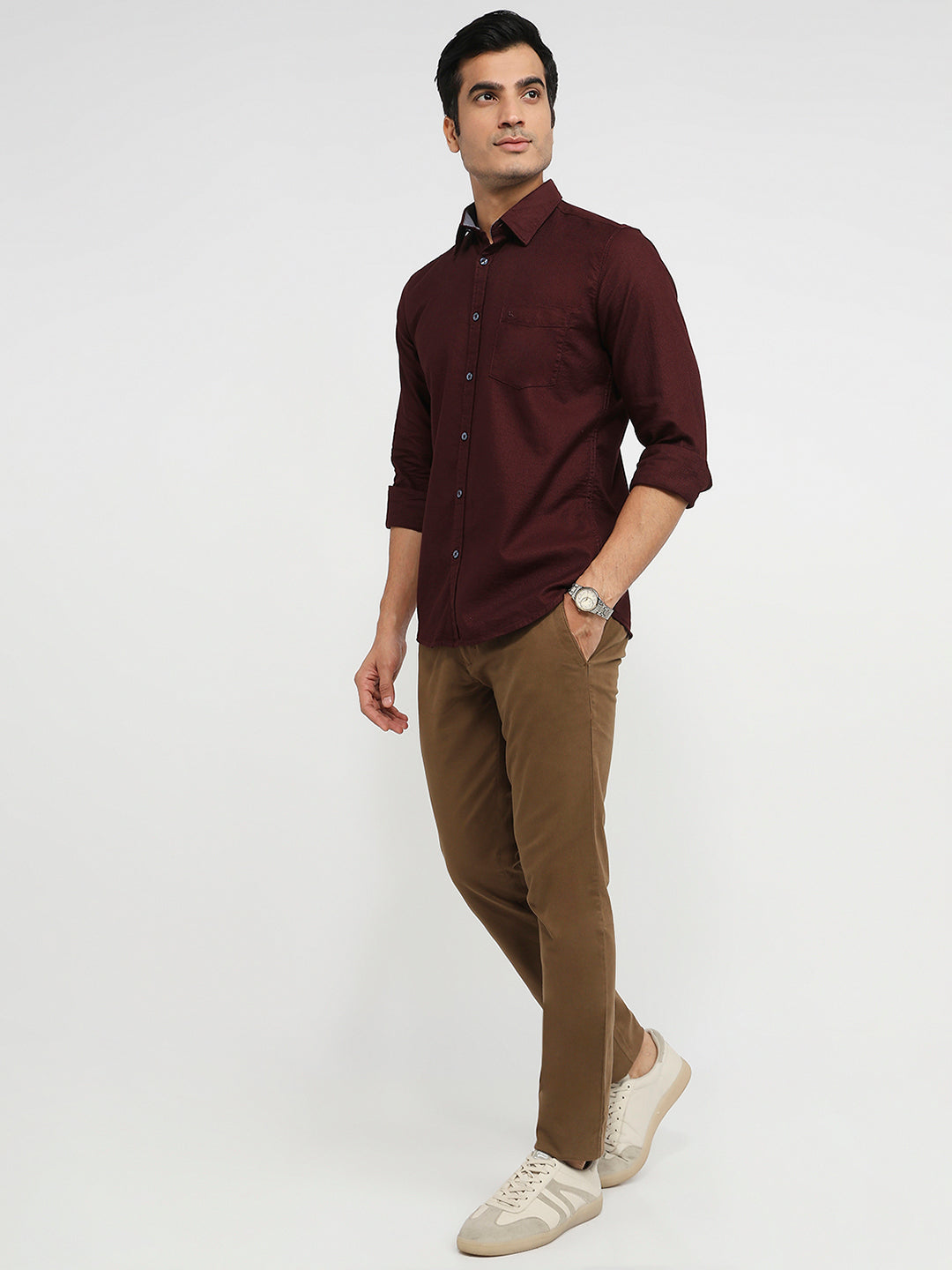 Parx Red Casual Shirt