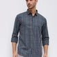 Parx Blue Casual Shirt