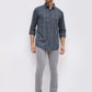 Parx Blue Casual Shirt