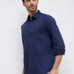 Parx Blue Casual Shirt