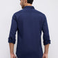 Parx Blue Casual Shirt