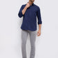Parx Blue Casual Shirt