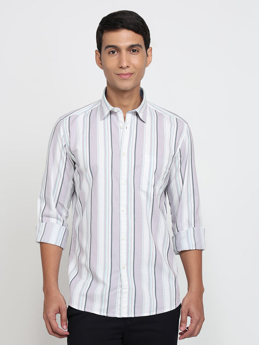 Parx Violet Casual Shirt