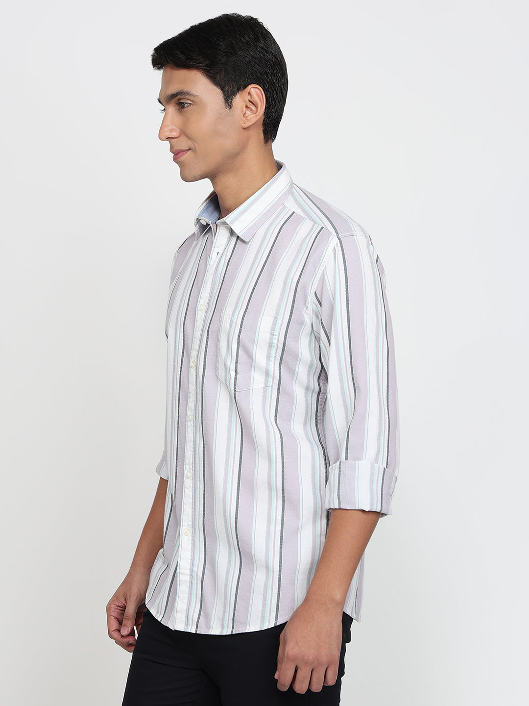 Parx Violet Casual Shirt