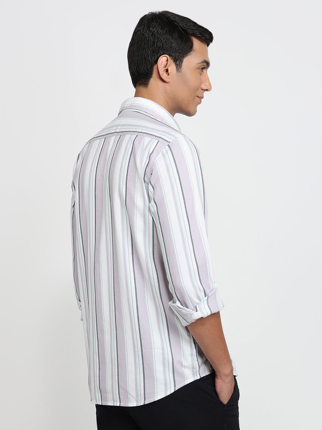 Parx Violet Casual Shirt