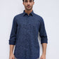Parx Blue Casual Shirt