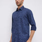 Parx Blue Casual Shirt
