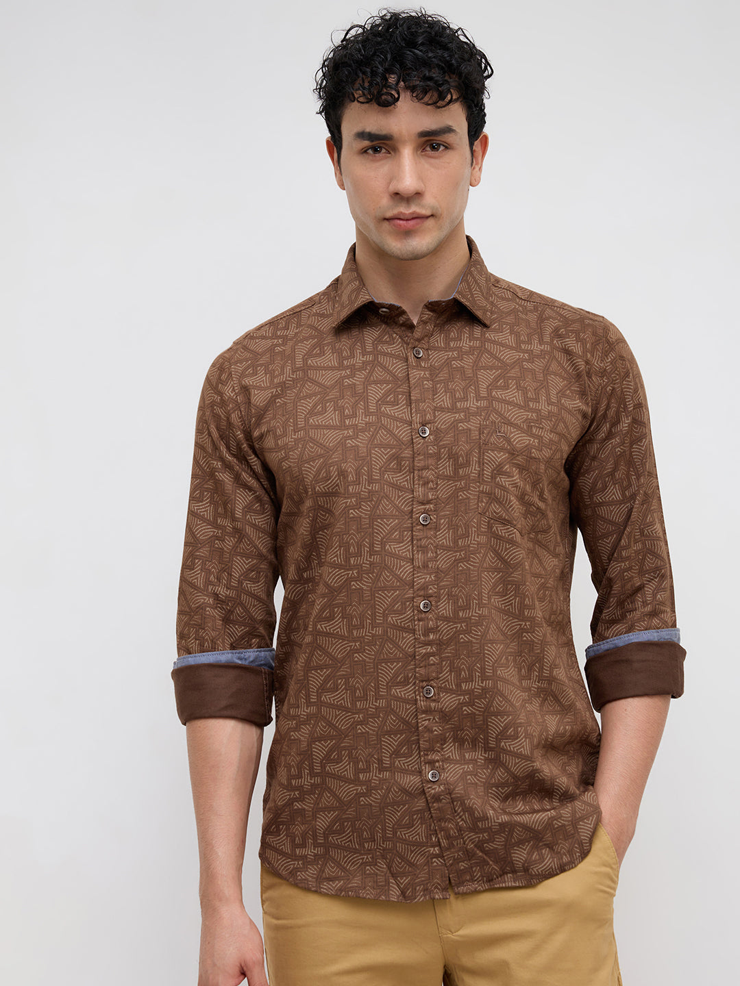 Parx Brown Shirt 