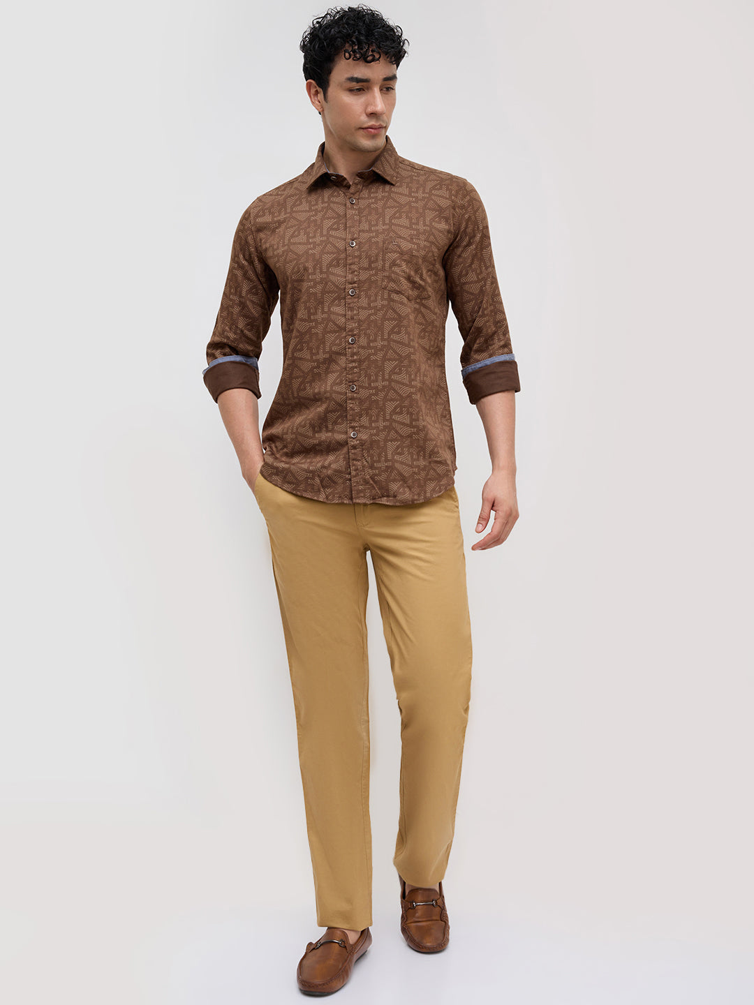 Parx Brown Shirt 