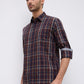 Parx Maroon Casual Shirt
