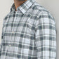 Parx Men Blue Checks Slim Fit Cotton Casual Shirt