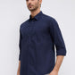 Parx Blue Casual Shirt