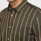Parx Green Casual Shirt