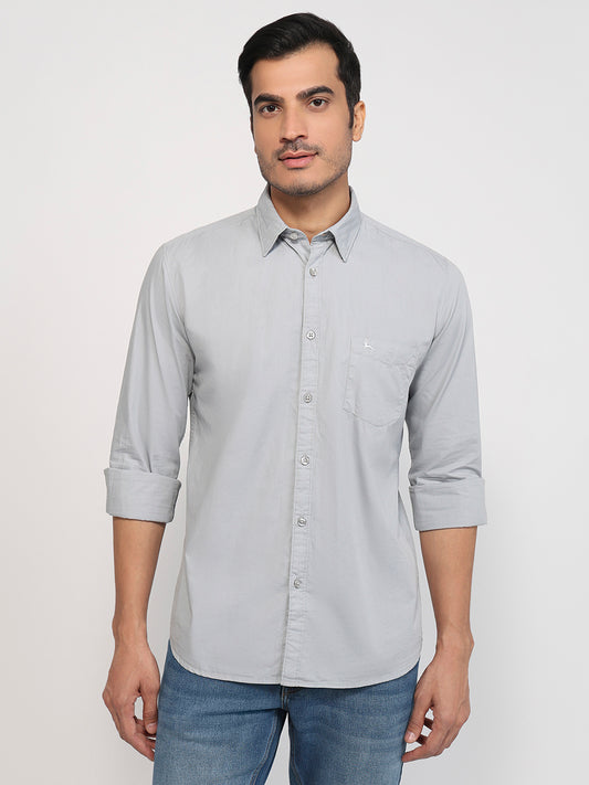 Parx Grey Casual Shirt