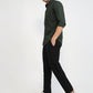 Parx Men Green Slim Fit Solid Casual Shirt