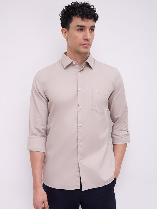 Parx Grey Casual Shirt
