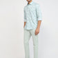 Parx Men Green Slim Fit Print Casual Shirt