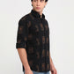 Parx Black Casual Shirt