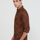 Parx Brown Casual Shirt
