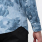 Parx Men Blue Slim Fit Print Casual Shirt