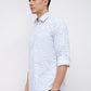 Parx Blue Casual Shirt